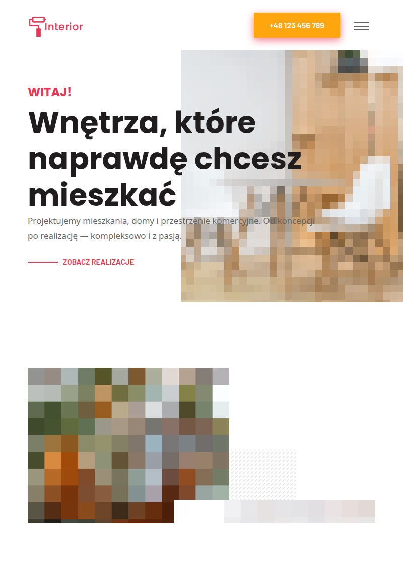 Podgląd szablonu Interior